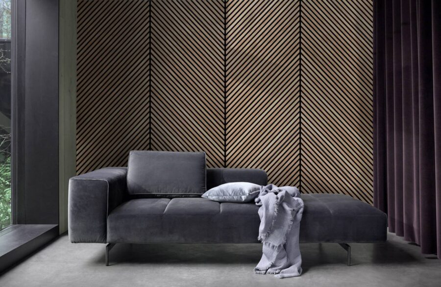 Panel de madera Punta Hungría Chevron
