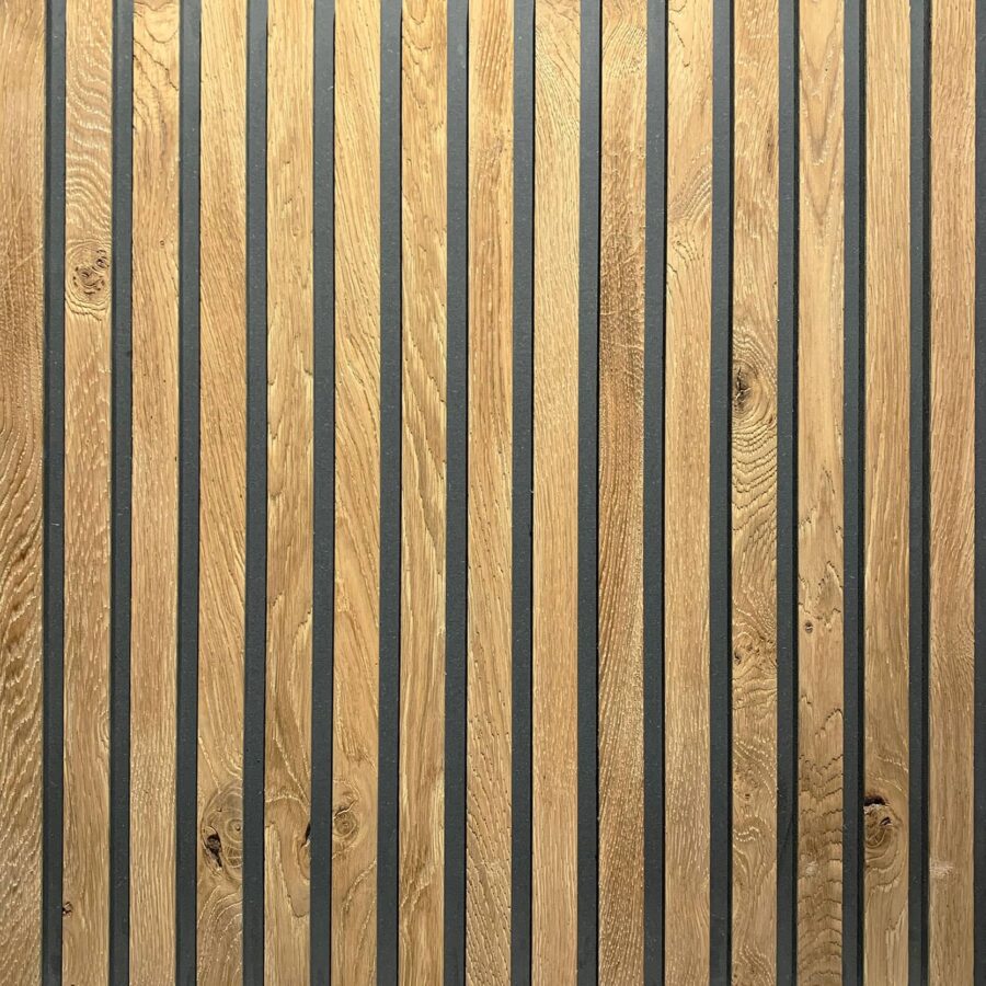 Panel de madera vertical